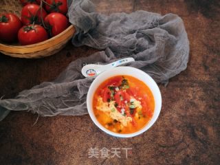 西红柿蛋汤的做法步骤：12