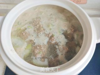 冬瓜羊肉丸子汤的做法步骤：9
