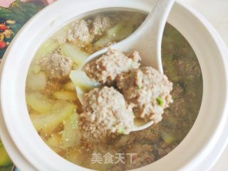 冬瓜羊肉丸子汤的做法步骤：12