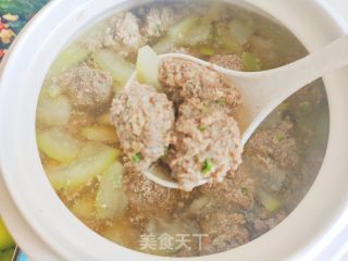 冬瓜羊肉丸子汤的做法步骤：13