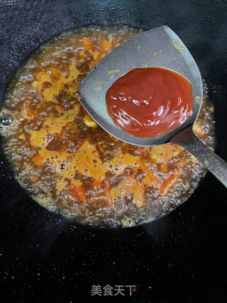 荷包蛋番茄浓汤面的做法步骤：7