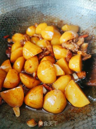 红烧土豆的做法步骤：20
