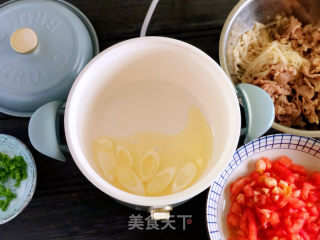 浓汤番茄肥牛卷的做法步骤：3