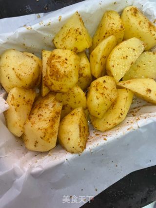 烤土豆的做法步骤：4