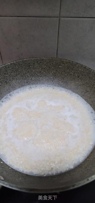生菜鸡丝香菇燕麦粥的做法步骤：6