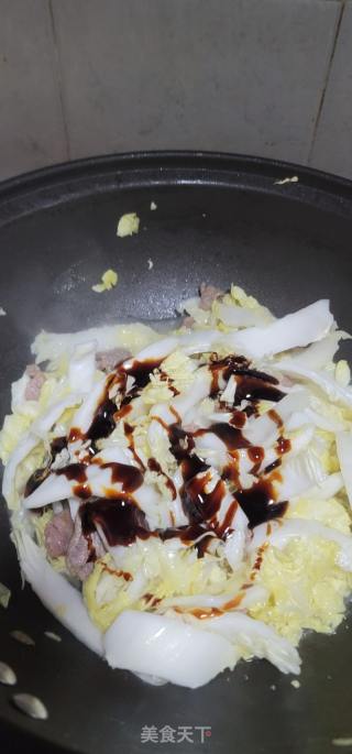 蚝油烧大白菜的做法步骤：7
