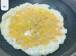 减脂餐～鸡蛋炒虾仁的做法步骤：4