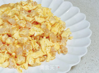 减脂餐～鸡蛋炒虾仁的做法步骤：6