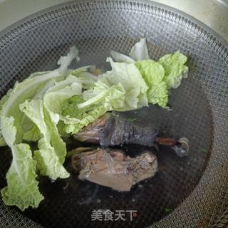 乌鸡汤荞麦面的做法步骤：2