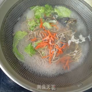 乌鸡汤荞麦面的做法步骤：6