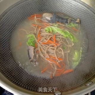 乌鸡汤荞麦面的做法步骤：7