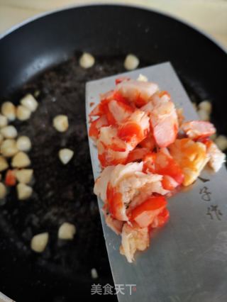 海鲜炒饭的做法步骤：7