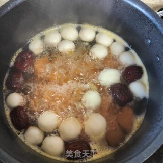糯米丸子红薯汤的做法步骤：11