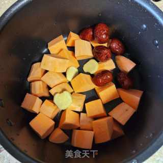 糯米丸子红薯汤的做法步骤：4