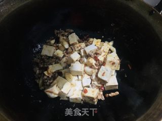 家庭版麻婆豆腐的做法步骤：6