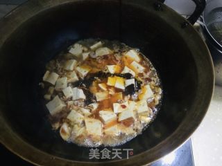 家庭版麻婆豆腐的做法步骤：9