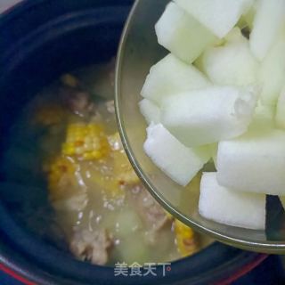 龙骨玉米冬瓜汤的做法步骤：11