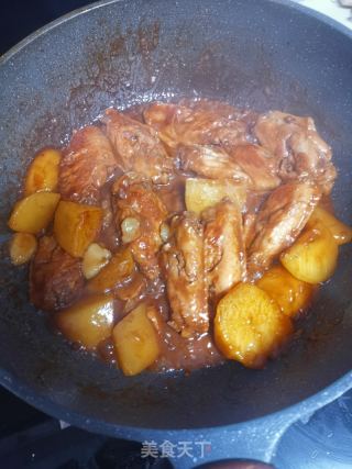 红烧土豆鸡翅的做法步骤：11