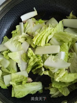 腐竹白菜炖肉的做法步骤：3