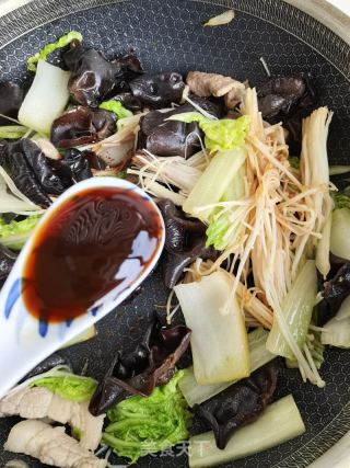 腐竹白菜炖肉的做法步骤：8