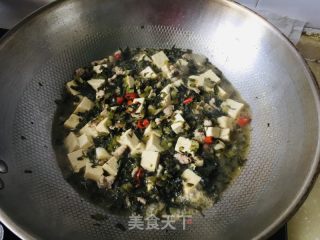 雪菜豆腐的做法步骤：10
