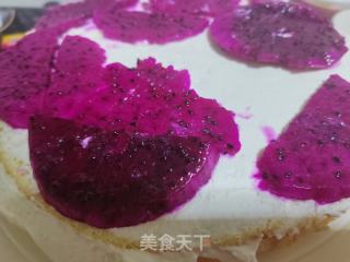 旗袍淡奶油蛋糕的做法步骤：4