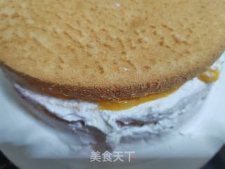 旗袍淡奶油蛋糕的做法步骤：6