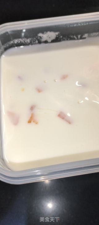 黄桃酸奶的做法步骤：6
