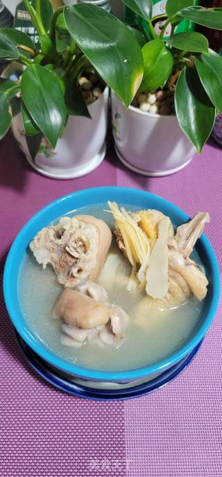 猪蹄老鸡煲海狗翅汤的做法步骤：8