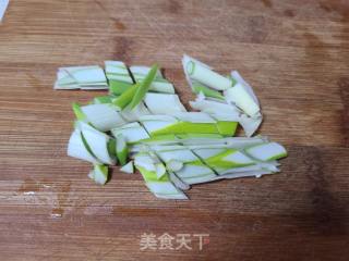 青菜炒花菇的做法步骤：5