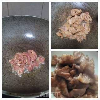 青瓜木耳炒肉片的做法步骤：4