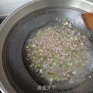 肉末炒蕖荬芽的做法步骤：7