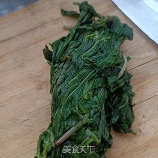 传统野菜小豆沫的做法步骤：7