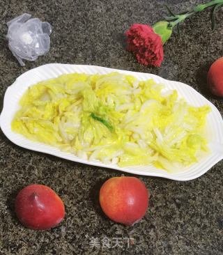 蒜蓉大白菜叶的做法步骤：7