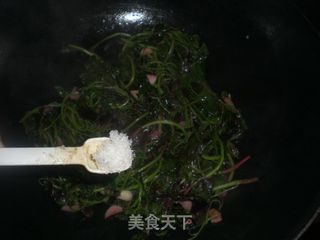 清炒苋菜的做法步骤：6