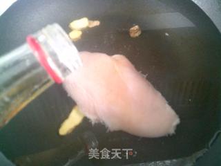 鸡胸肉炒大头菜丝的做法步骤：4