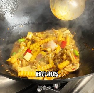 干锅蛙的做法步骤：14