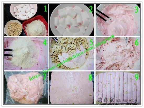 年味渐浓 奶香浓郁的花生牛扎糖 棉花糖版 花生牛扎糖 浓咖啡淡心情的日志 美食天下