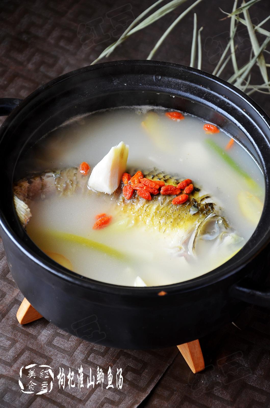 枸杞子鱼鳔汤图片