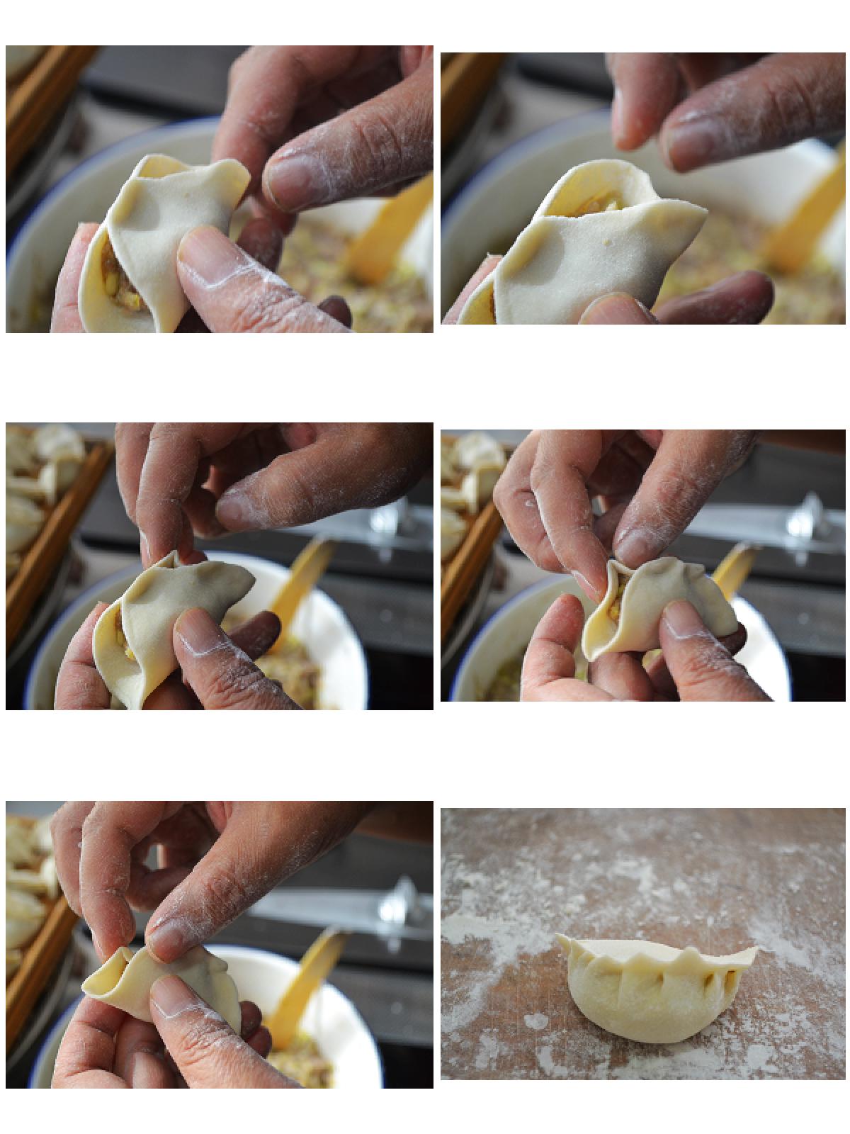 包饺子手法又快又简单图片