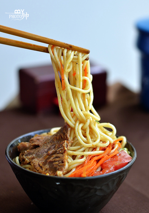 夏日涼麵之【私家牛肉涼麵】