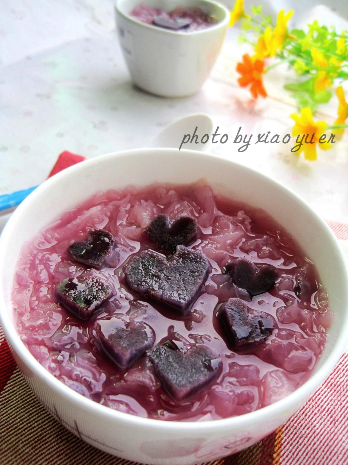 甜品紫薯拌酸奶怎么做_甜品紫薯拌酸奶的做法_豆果美食