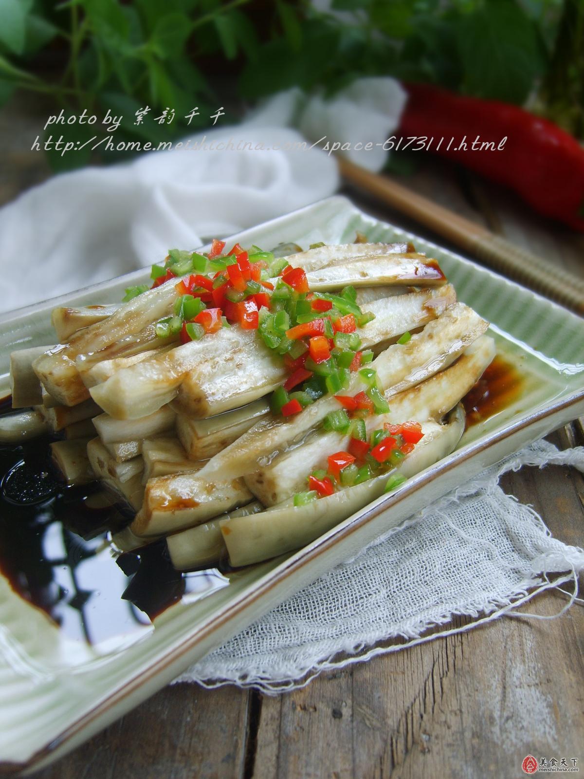 清蒸白茄子 家常菜 清蒸白茄子 日志 美食天下