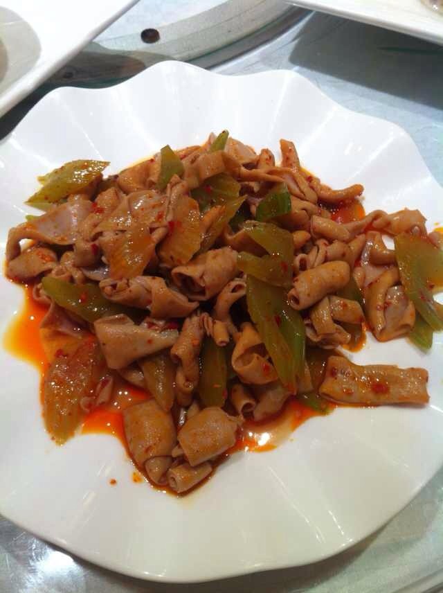 麻辣雞腸_話題-美食天下