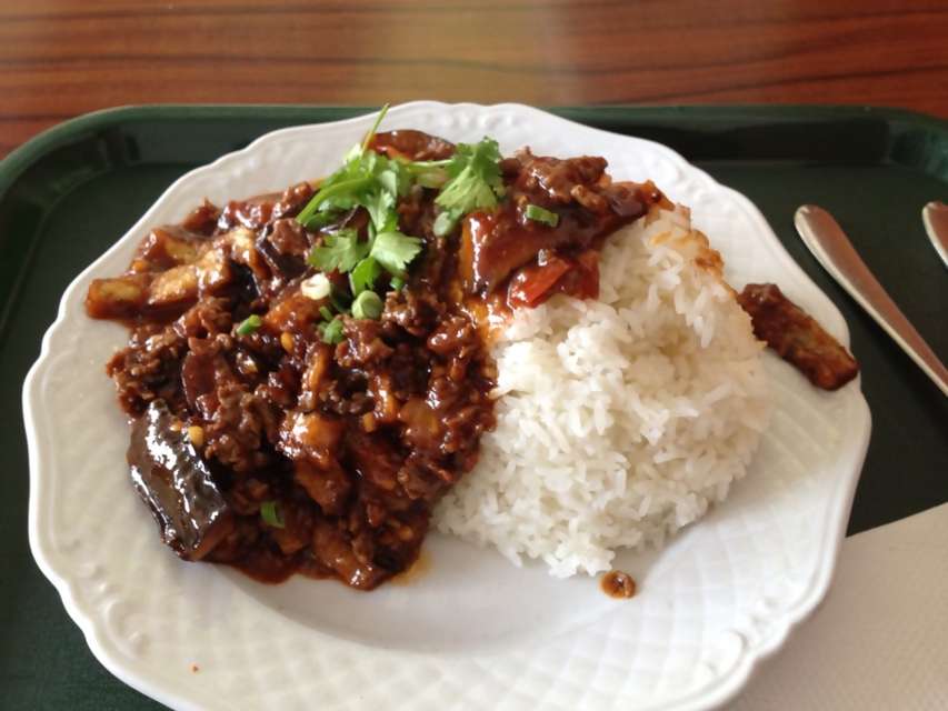 肉末茄子饭