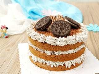 【食·色蛋糕】——奥利奥裸蛋糕