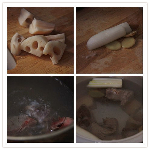 粉藕排骨汤——春季洗手作羹汤