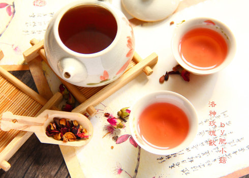 冬季花茶与蔓越莓的浪漫之曲【洛神玫瑰饮】