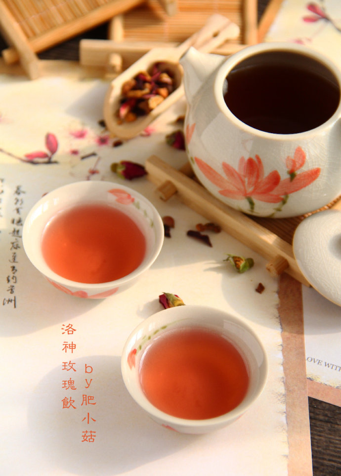 冬季花茶与蔓越莓的浪漫之曲【洛神玫瑰饮】