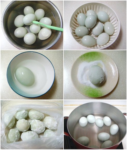 用超简单的方法腌制流油咸鸭蛋